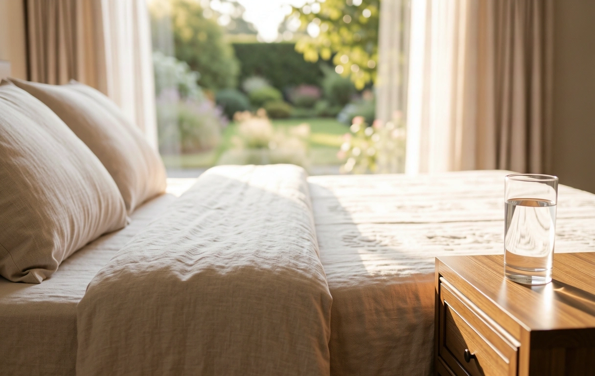 Ruhige Schlafumgebung für optimale Regeneration